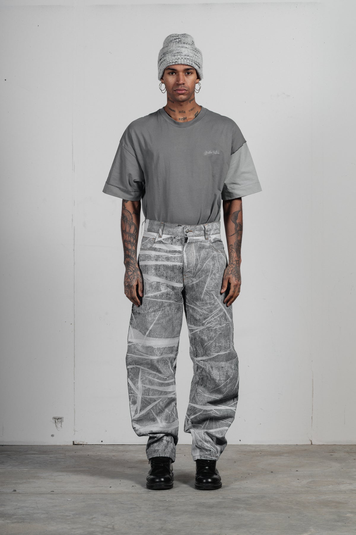 LUCAS - BLUE JEANS PRINTED
