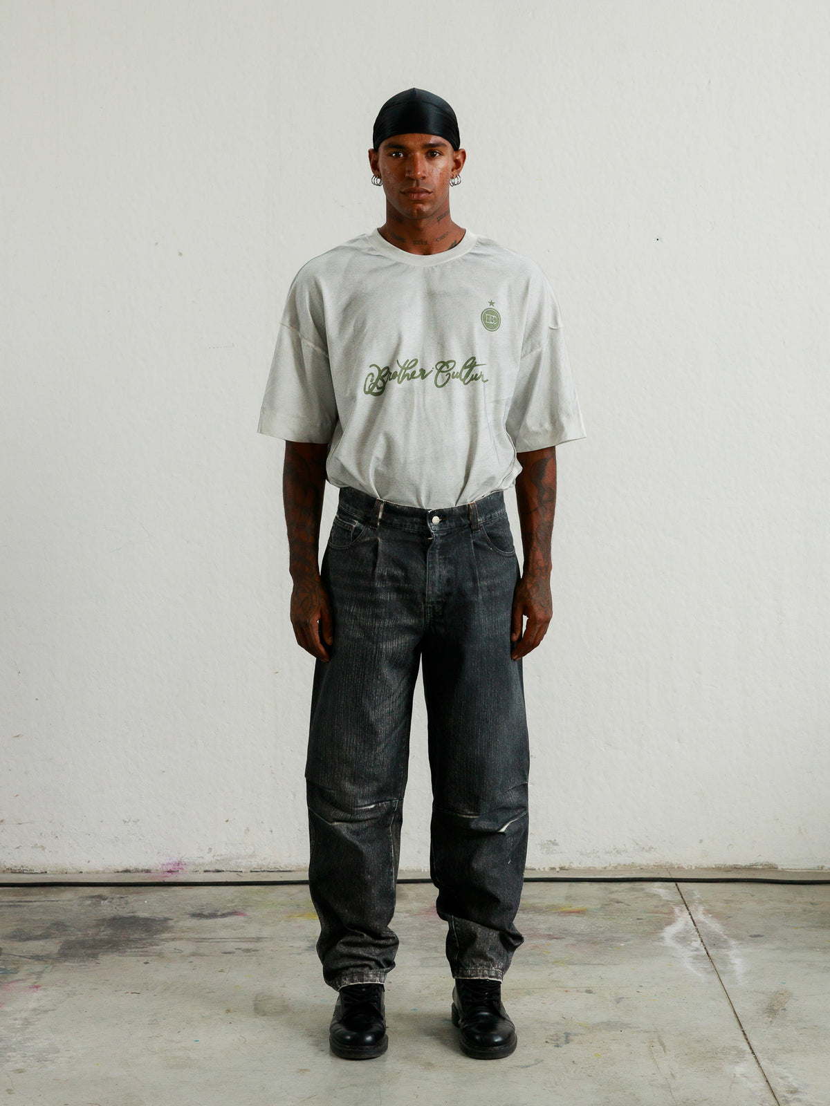 LUCAS - BLACK CANVAS PANTS