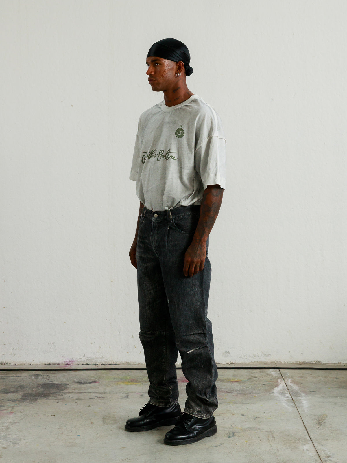LUCAS - BLACK CANVAS PANTS