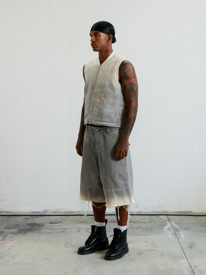 LEON - FADE GRAY JORTS