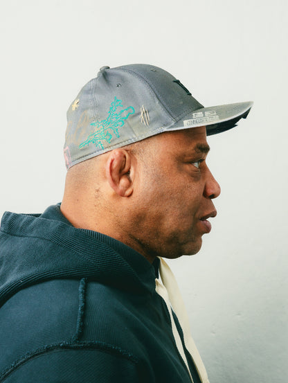 SMILE CAP - GREY