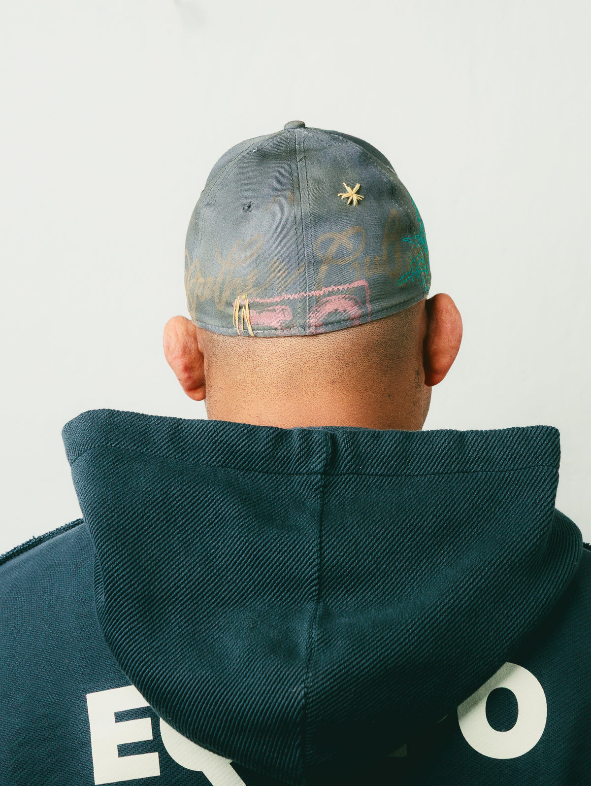 SMILE CAP - GREY