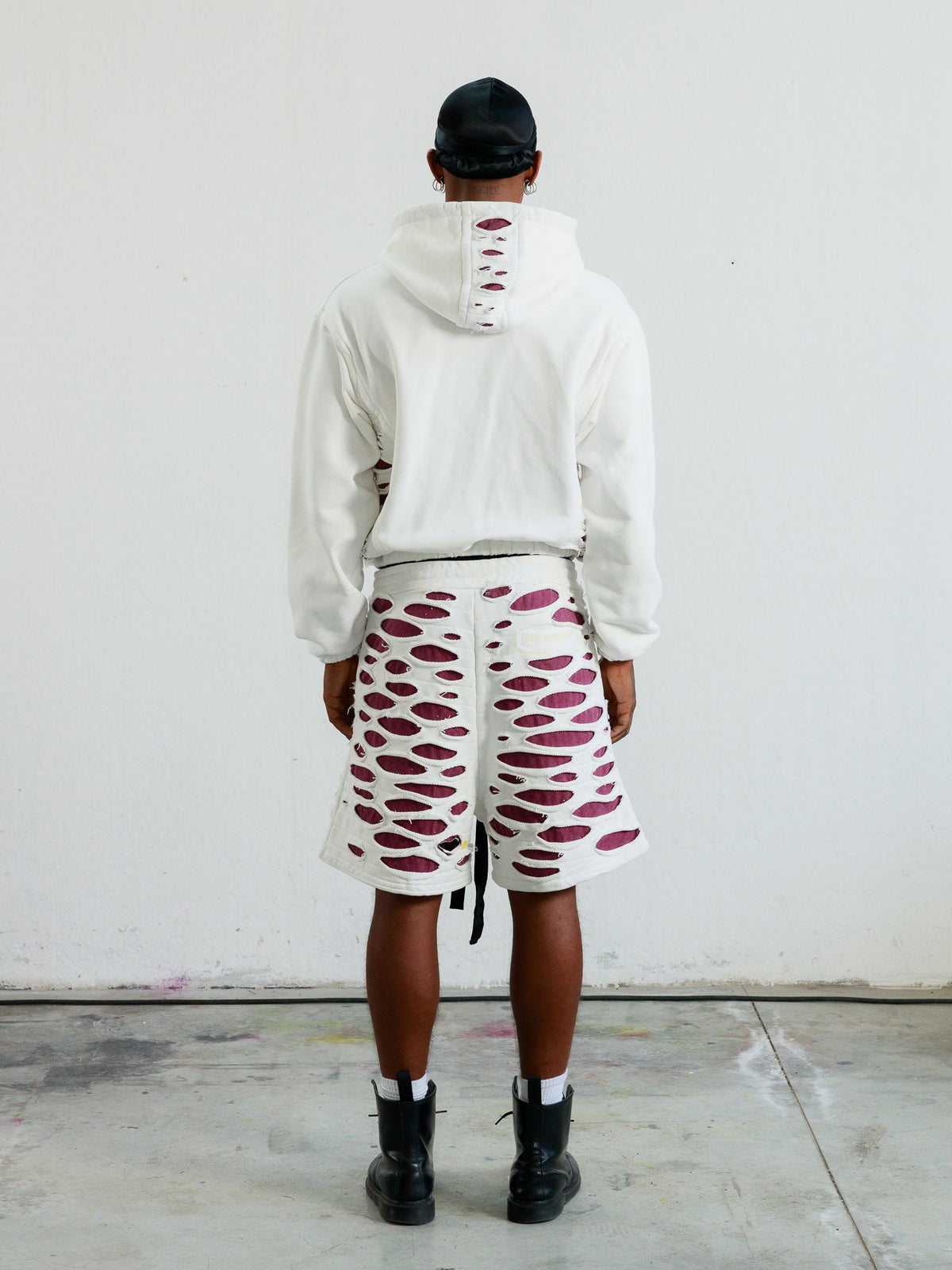 MARSHAL - WHITE HOODIE