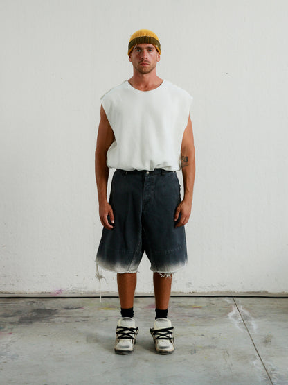 LEON BLACK FADE JORTS