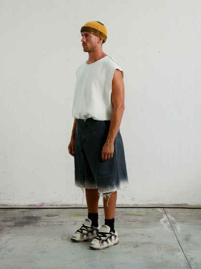 LEON BLACK FADE JORTS